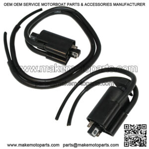 Front Rear Ignition Coil for Yamaha Road Star 1600 XV1600A 1999 2000