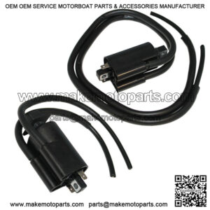 Front Rear Ignition Coil for Yamaha Road Star Midnight Star 1600 XV1600A 2002