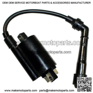 Ignition Coil for Kawasaki EN500C Vulcan 500 Ltd 1996-2009 / 21121-1153