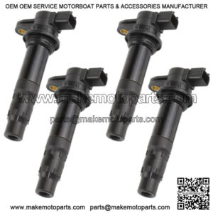 Ignition Coil for Yamaha VX1100 Waverunner Vx 1100 2007 4-Pack