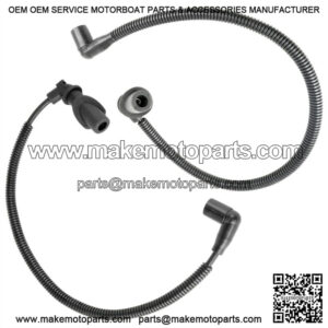Ignition Coil Spark Plug Wire 47cm and 59.3 cm for Polaris Ranger XP 700 2005