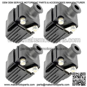Ignition Coils for Mercury Outboard 50Hp 50 Hp Engine 1980 1982-1985 *4-Pack*