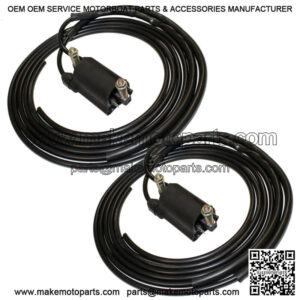 Set of 2 Ignition Coils for Kawasaki ZX750N Ninja ZX-7Rr ZX7Rr 1996-1997