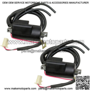 Set of 2 Ignition Coils for Yamaha Radian 600 YX600 Yx 600 1986 1987 1988