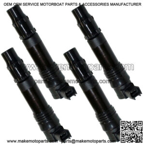 Set of 4 Ignition Coils for Kawasaki ZX1400 Ninja ZX-14R ZX14R 2012-2015