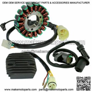 Stator & Regulator Rectifier for Honda TRX300EX Sportrax 93-06 W/Ignition Coil