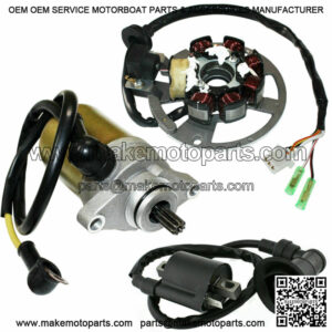 Stator for Polaris Predator 90 Starter Ignition Coil 2003 2004 2005 2006 Atv New