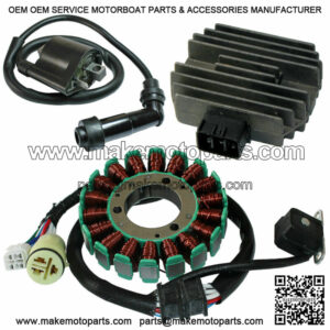 Stator Regulator Rectifier Ignition Coil for Yamaha Big Bear 250 YFM250 2007-09