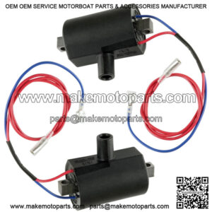 2 Ignition Coil fits EZ-GO 23782-G1 23782G1 2 Stroke / Cycle Gas 1981-1994 EZGO