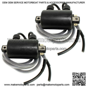 2-Pack Double Line Ignition Coil for Kawasaki VN1500 Vulcan 1500 1996-1999