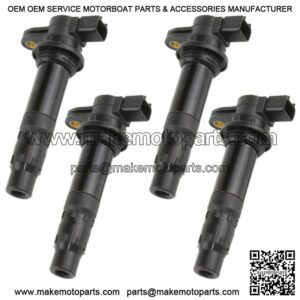 Ignition Coil for Yamaha FX1100 Fx 1100 Cruiser HO High Output 2004 06 08 4-Pack
