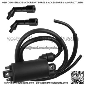 Ignition Coil w/ Spark Plug Cap for Honda Goldwing GLI1100 GLI1000 1979-1981