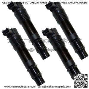 Set of 4 Ignition Coils for Kawasaki ZX1000 Ninja ZX-10R ZX10R 2004-2010