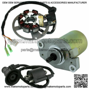 Stator for Polaris Scrambler 50 Starter Ignition Coil 2001 2002 2003 Atv New