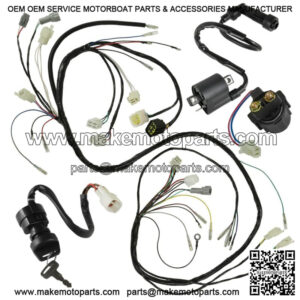 Wire Harness /Starter/ Ignition Key Switch, Coil Yamaha Warrior YFM350 1997-2001