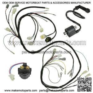 Wire Harness fits Yamaha Warrior 350 YFM350X 1997-2001 w/ Ignition Coil Relay