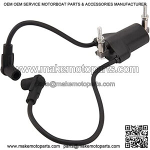 26652-G01 Ignition Coil - Fits for 1991-2003 EZGO 26652G01 Golf Cart Marathon Medalist TXT Dual Ignition Coil 4 Cycle 4 Stroke Ignitor Replace 26652-G01 EPIGC103