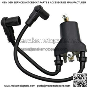 Ignition Coil 26652-G01 Fit for EZ GO Marathon Medalist 1991-2002 Golf Cart, TXT Dual Ignition Coil 4 Cycle 4 Stroke Ignitor