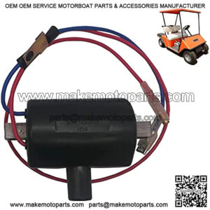 23782-G1, Ignition Coil for EZGO Golf Cart, Hsmanchry High Performance Ignition Coil for EZGO Golf Cart Replaces Accessories, OEM 23782-G1 - EPIGC102 2 Cycle 2 Stroke Gas (Years 1981-1994)