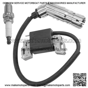 Ignition Coil with Spark Plug for John Deere X120 X125 X126 X145 100 Series