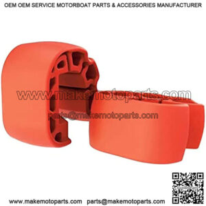 New OEM, High-Visibility Orange Snap-In Fenders Sold In Pairs, 295100418