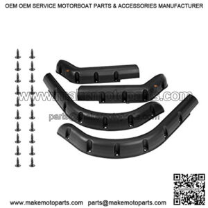 Golf Cart Fender Flares for EZGO TXT| Club Car Precedent| Yamaha G22| EZGO RXV| Club Car DS| Yamaha Drive G29 - Set of 4 (Front and Rear)
