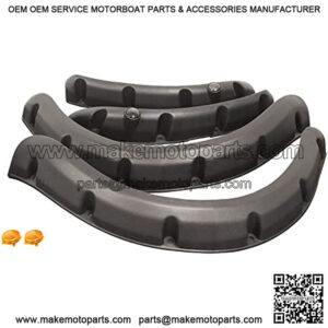 Club Car Tempo Fender Flares W/Stainless Steel Hardware for 2017+ G&E Models