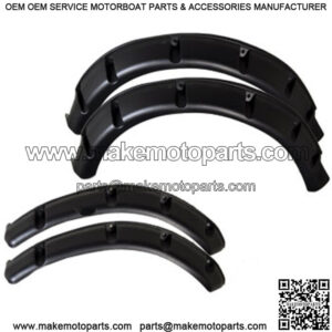 Set of 4 EZGO RXV Golf Cart Fender Flares Fits 2008 to 2015 Models