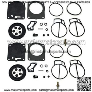 2x Mikuni Carb Rebuild Kit TWIN PACK SBN-I 46mm 951 XP GTX RX GSX-L LRV PWC Parts