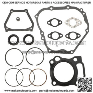 301cc Golf Cart Motor Engine Rebuild Kit for Yamaha Gas Golf Carts G16 G20 G11 1996-2002 Engine Gasket Kit