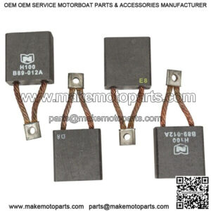 Set of 4 Golf Cart Advance DC Motor Brushes Size "B"