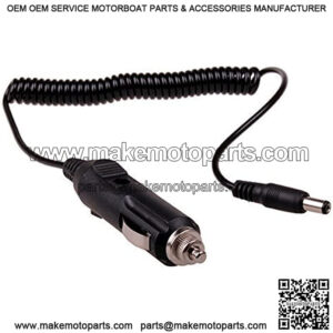 DC 5.5x2.1mm Car Charger 12V 12-Volt 24V 24-Volt Cigarette Lighter Power Supply Adapter Charger Cable for Car Truck Bus Van Boat