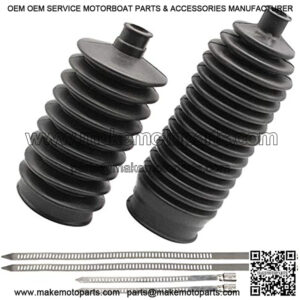 Steering Bellows with Stainless Steel Cable Tie Fits Club Car DS Gas and Electric Passenger Side,Driver Side 1013035 101880001