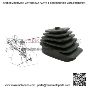 Rubber below CFMOTO 500 X5 9010-320011