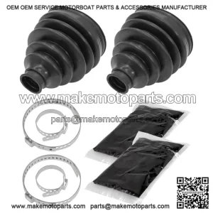 Rear Axle Inner & Outer CV Boot Kit Compatible with Polaris RZR PRO R 4 SPORT 22-25 - Part #3239274