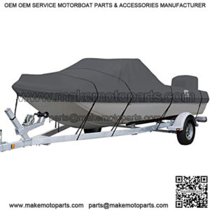Classic Accessories StormPro Heavy-Duty Tri-Hull Outboard Boat Cover