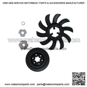New OEM Hustler 602094 Hydro Fan Pulley Kit ?C Compatible with Raptor & SD Models (Hydro-Gear 72134)