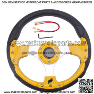 12.5 inch Golf Cart Steering Wheel For EZGO Club Yamaha Cart Parts Accessories