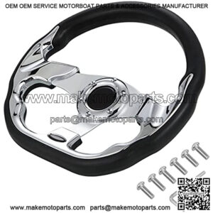13 Inch Golf Cart Accessories Steering Wheel Carbon Fiber For Golf Cart Club Car DS & Precedent, EZGO TXT/RXV Yamaha