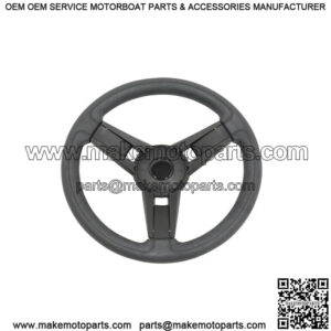 Italia Giazza Black Golf Cart Steering Wheel For Club Car DS