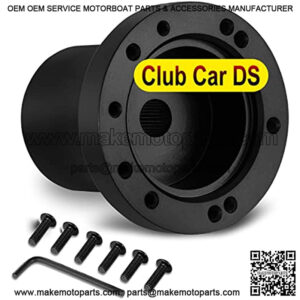 Golf Cart Steering Wheel Adapter for Club car DS Golf Carts Mounting Adapter (Including Installation Tools)
