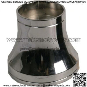 EZGO Golf Cart Steering Wheel Adaptor - Chrome