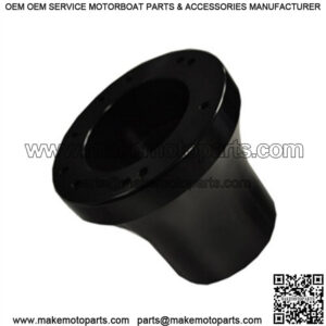 Steering Wheel Adapter with 5/6in Hole - Black - for Club Car DS Golf Cart