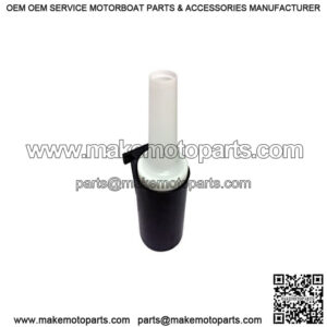 Sand Bottle Divot Filler Kit with Black Plastic Holder for Golf Carts