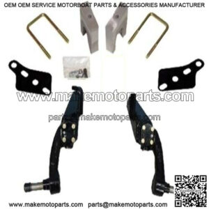 Lift Kit Club Car DS 6" Spindle w Plastic Dust Covers Electric or Gas