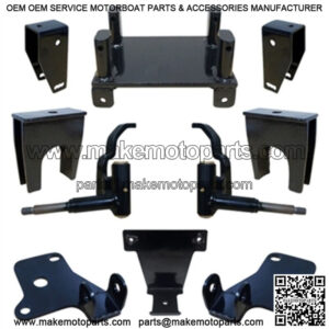 4" Drop Frame Golf Cart Lift Kit for EZGO RXV Gas Fits 2008-2013