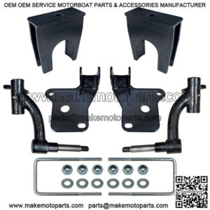 6" Drop Spindle Golf Cart Lift Kit for EZGO RXV Electric 2008-2013