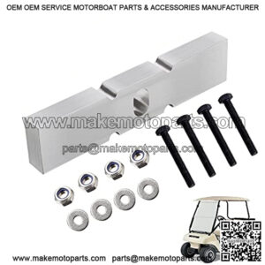 Golf Cart Low Pro Front End 1 inch Lift Block Kit Fits for Club Car DS Gas & Electric Models(Not for Precedent)