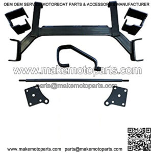 6" Drop Axle EZGO Lift Kit for 2001.5 - 2018 TXT / MEDALIST Electric Golf Carts