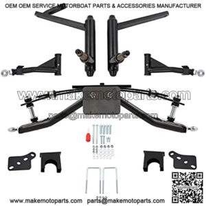 Golf Cart Lift kits for Club Car DS 2004.5-up Electric or Gas??6 inch Heavy Duty A-Arm Lift Kit Match with Tires Below 23" (Club car DS)
